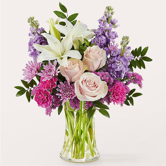High Tea Bouquet –  Velvet Leaf And Stem, Las Vegas NV