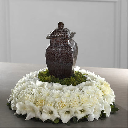 Encircling Grace Arrangement –  Velvet Leaf And Stem, Las Vegas NV