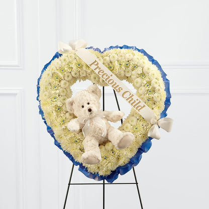 Precious Child Standing Heart –  Velvet Leaf And Stem, Las Vegas NV
