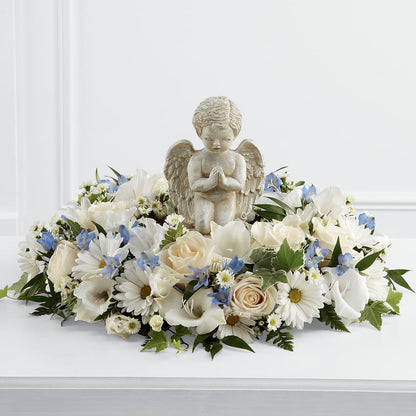 Little Angel Ring of Flowers –  Velvet Leaf And Stem, Las Vegas NV