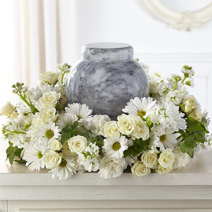 Timeless Tribute Cremation Adornment –  Velvet Leaf And Stem, Las Vegas NV