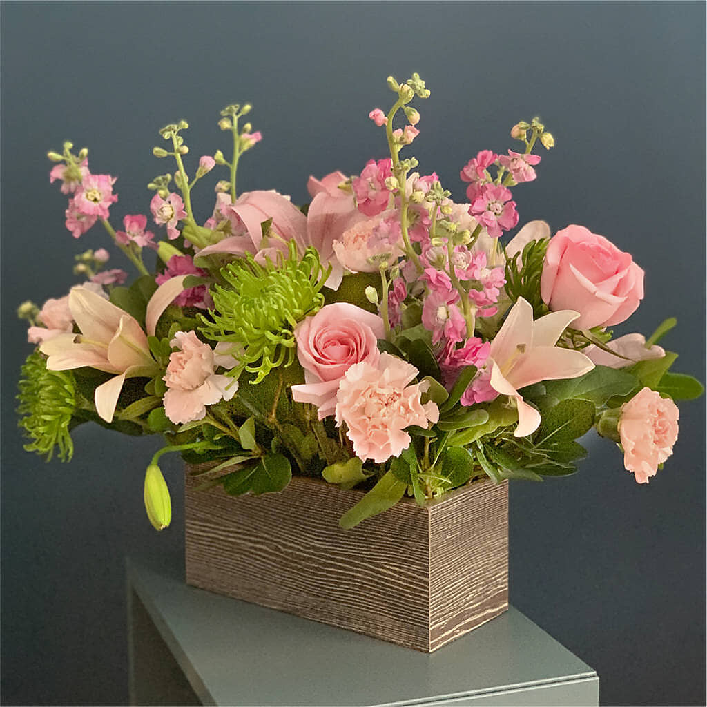 Beautiful Spirit Basket –  Velvet Leaf And Stem, Las Vegas NV