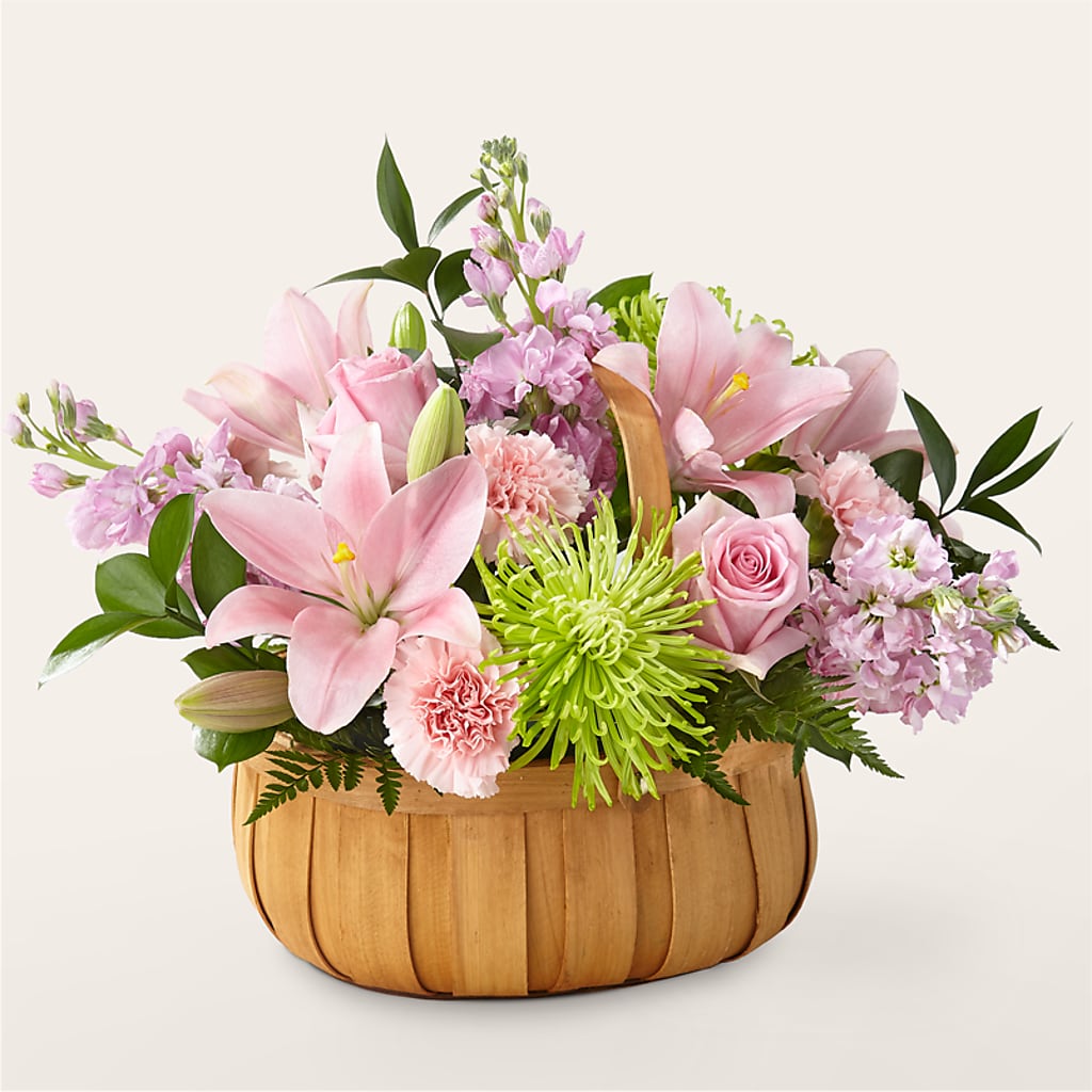 Beautiful Spirit Basket –  Velvet Leaf And Stem, Las Vegas NV