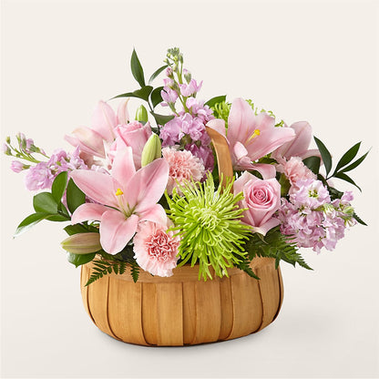 Beautiful Spirit Basket –  Velvet Leaf And Stem, Las Vegas NV