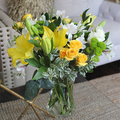 Hope & Serenity Bouquet –  Velvet Leaf And Stem, Las Vegas NV