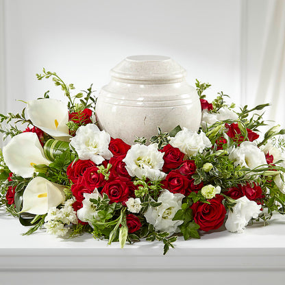 In My Memories Cremation Adornment –  Velvet Leaf And Stem, Las Vegas NV