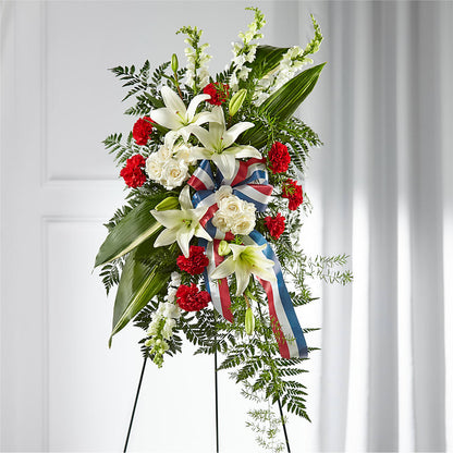 Stars of Life Standing Spray –  Velvet Leaf And Stem, Las Vegas NV