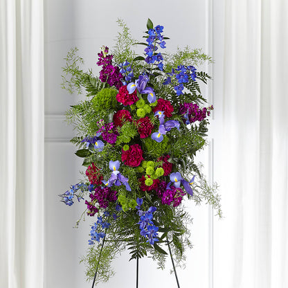 Heavenly Skies Standing Spray –  Velvet Leaf And Stem, Las Vegas NV