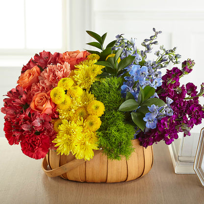 Prideful Basket –  Velvet Leaf And Stem, Las Vegas NV