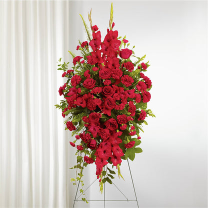 From the Heart Standing Spray –  Velvet Leaf And Stem, Las Vegas NV