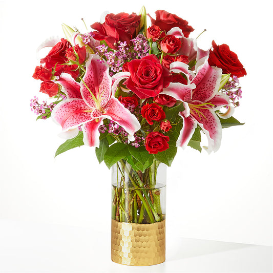 Match Made in Heaven Bouquet –  Velvet Leaf And Stem, Las Vegas NV
