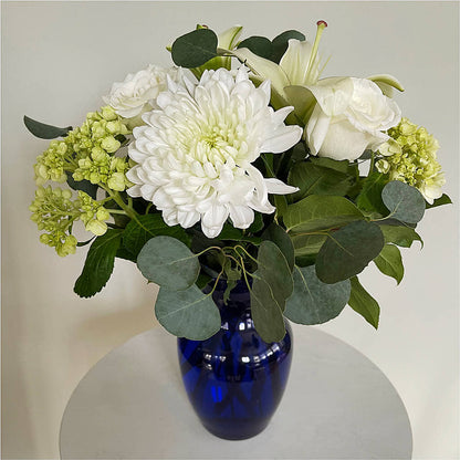 Snowy Dreams Bouquet –  Velvet Leaf And Stem, Las Vegas NV