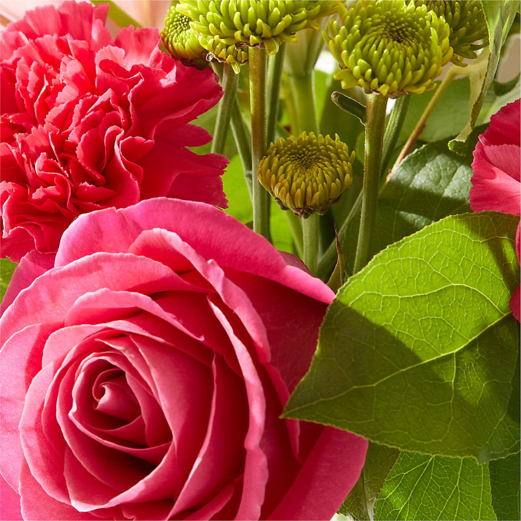 Watermelon Crush Bouquet –  Velvet Leaf And Stem, Las Vegas NV