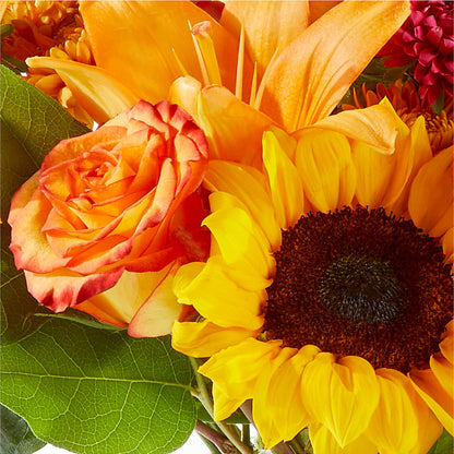 Fall Day Bouquet –  Velvet Leaf And Stem, Las Vegas NV