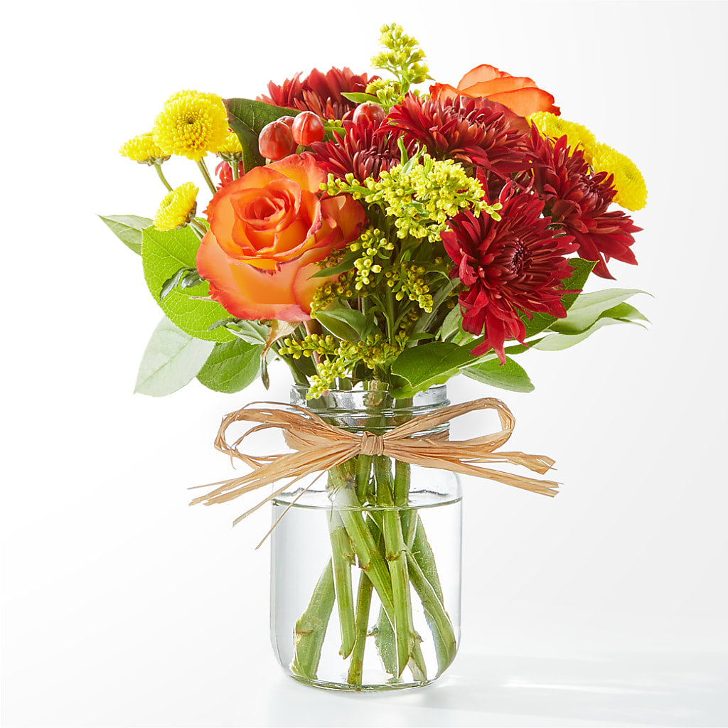 Apple Picking Bouquet –  Velvet Leaf And Stem, Las Vegas NV