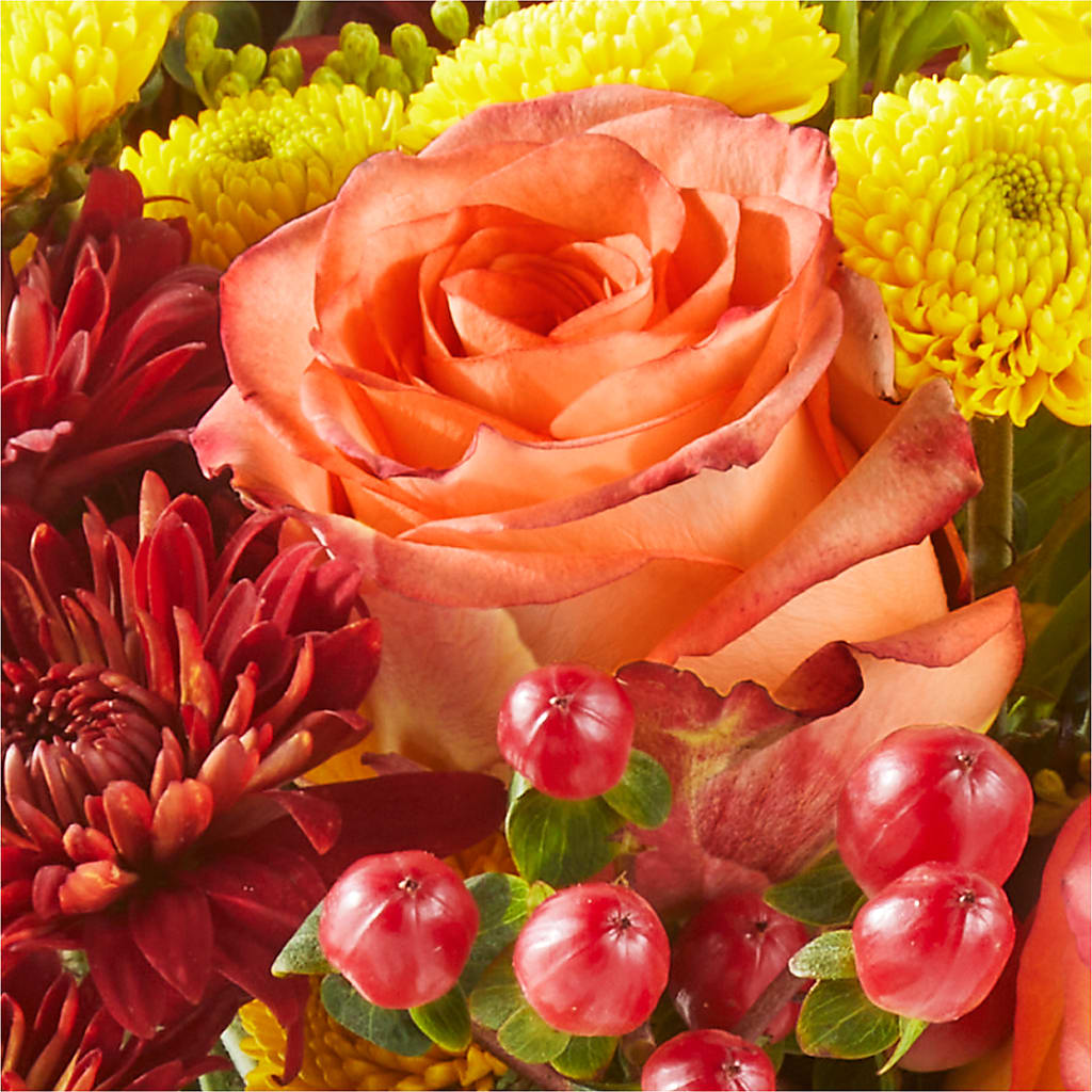 Apple Picking Bouquet –  Velvet Leaf And Stem, Las Vegas NV
