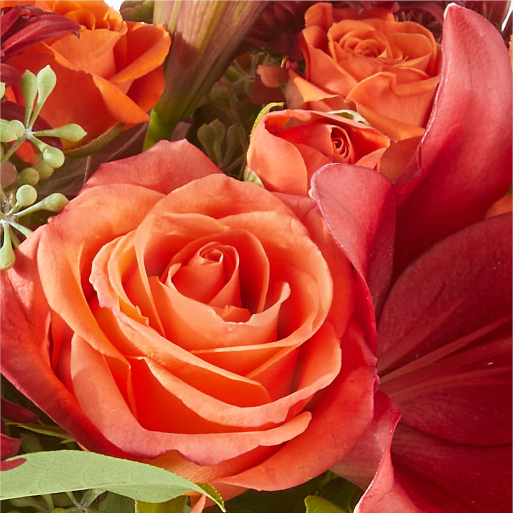 Crimson Leaves Bouquet –  Velvet Leaf And Stem, Las Vegas NV