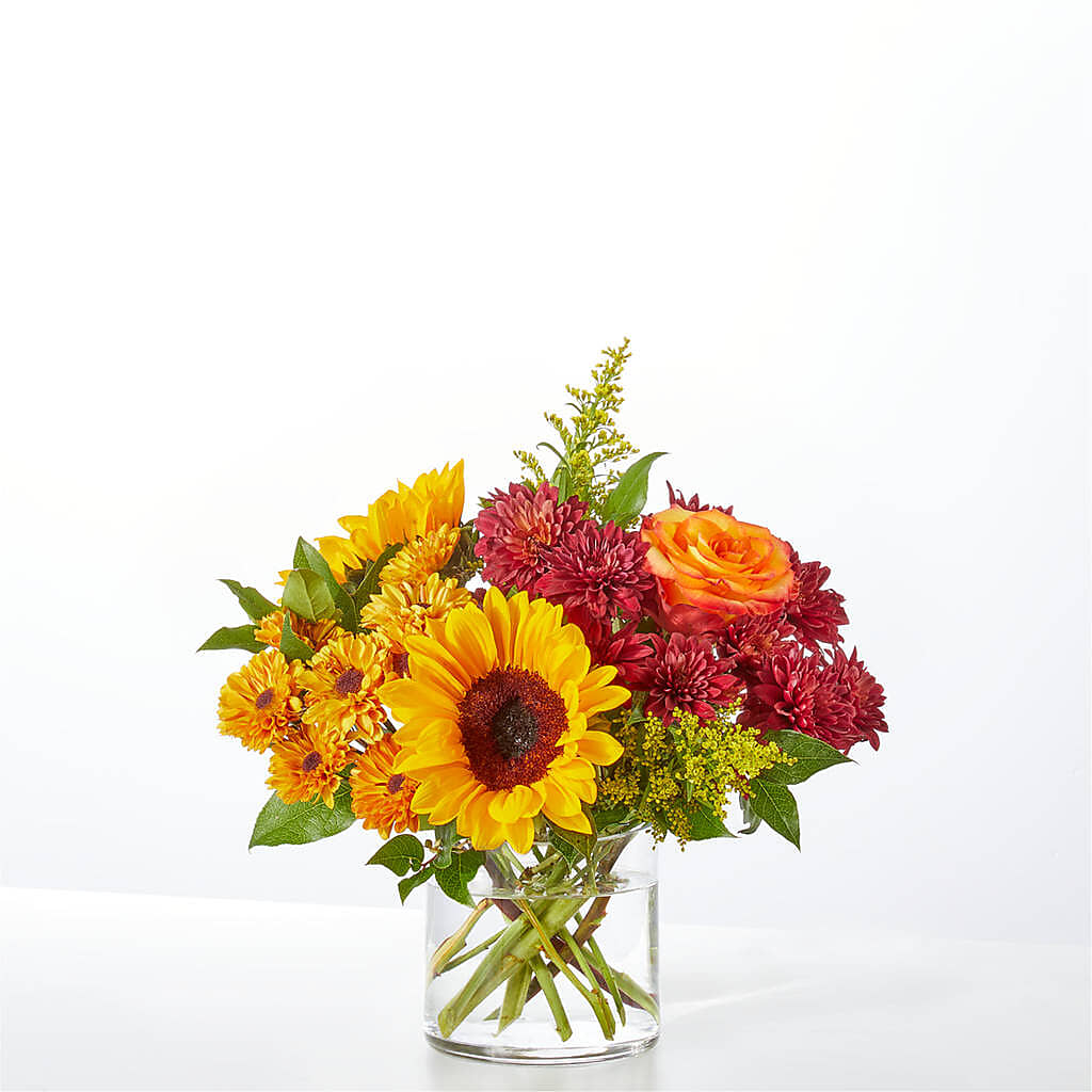 Flannel Scarf Bouquet –  Velvet Leaf And Stem, Las Vegas NV