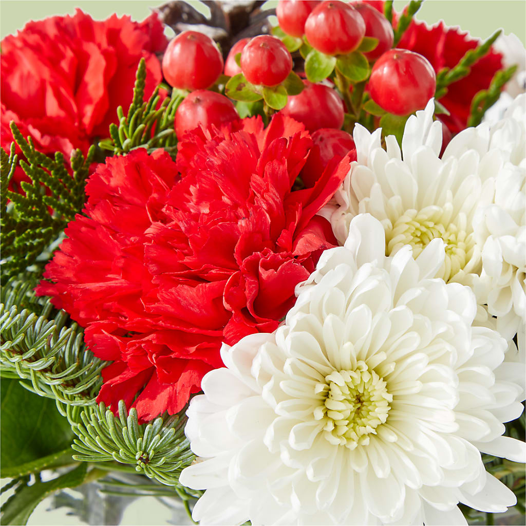 Snow Angel Bouquet –  Velvet Leaf And Stem, Las Vegas NV
