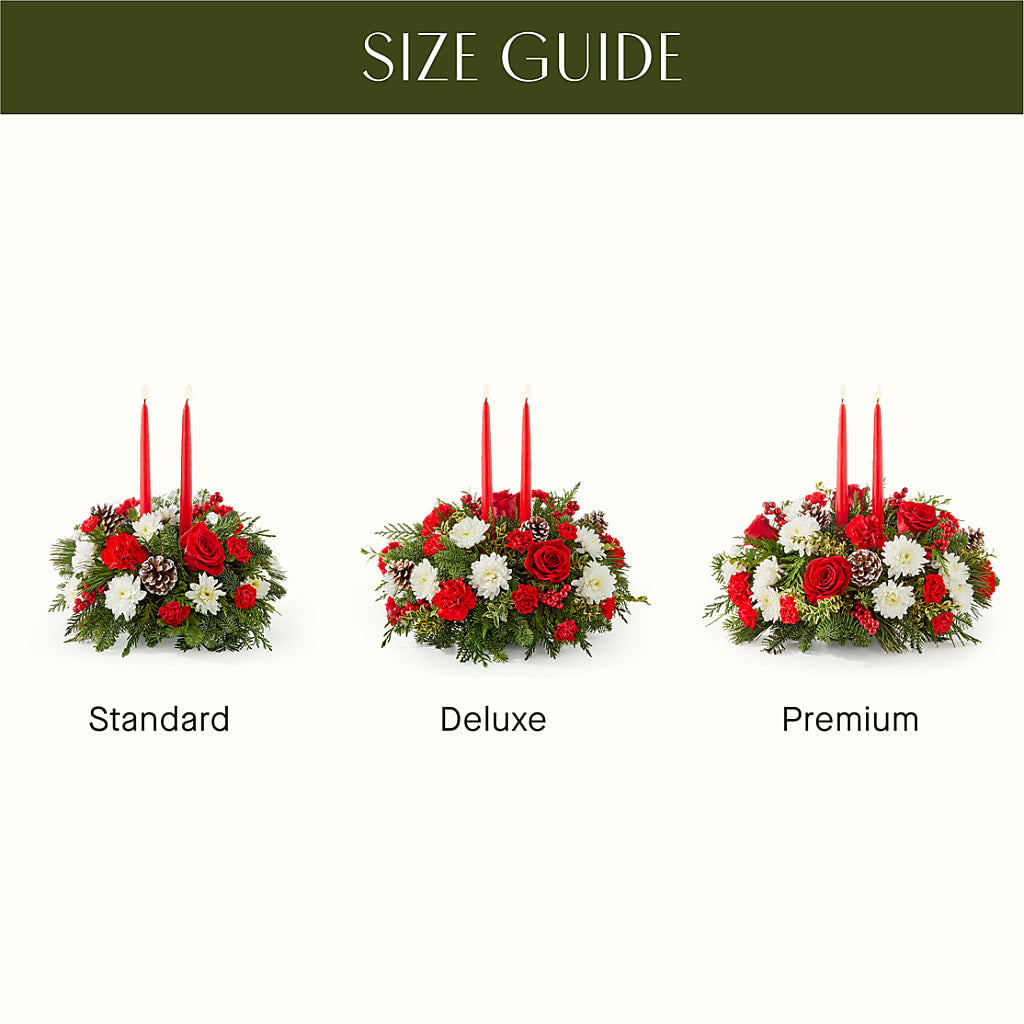 Holiday Soiree Centerpiece –  Velvet Leaf And Stem, Las Vegas NV