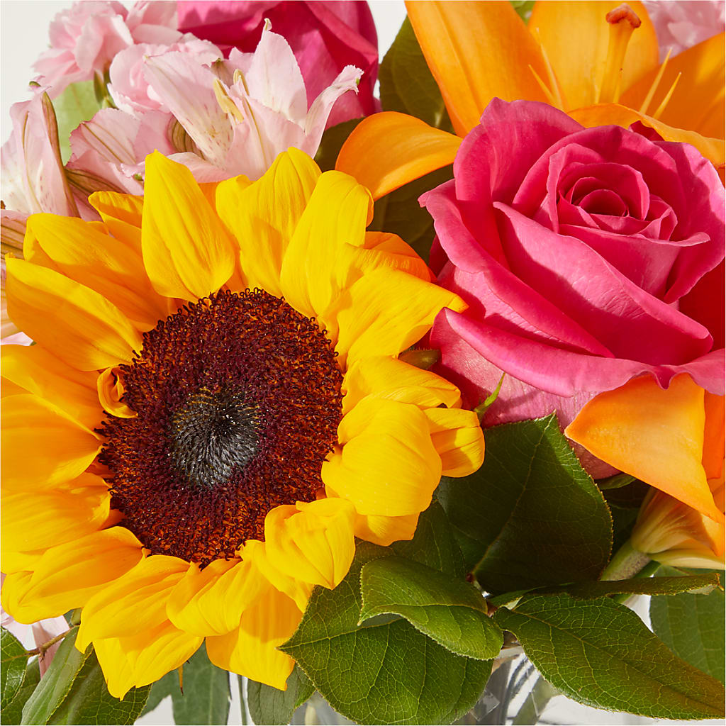 In Full Swing Bouquet –  Velvet Leaf And Stem, Las Vegas NV