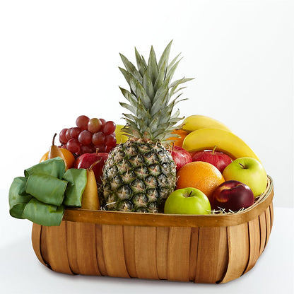 Gracious Gift Fruit Basket –  Velvet Leaf And Stem, Las Vegas NV