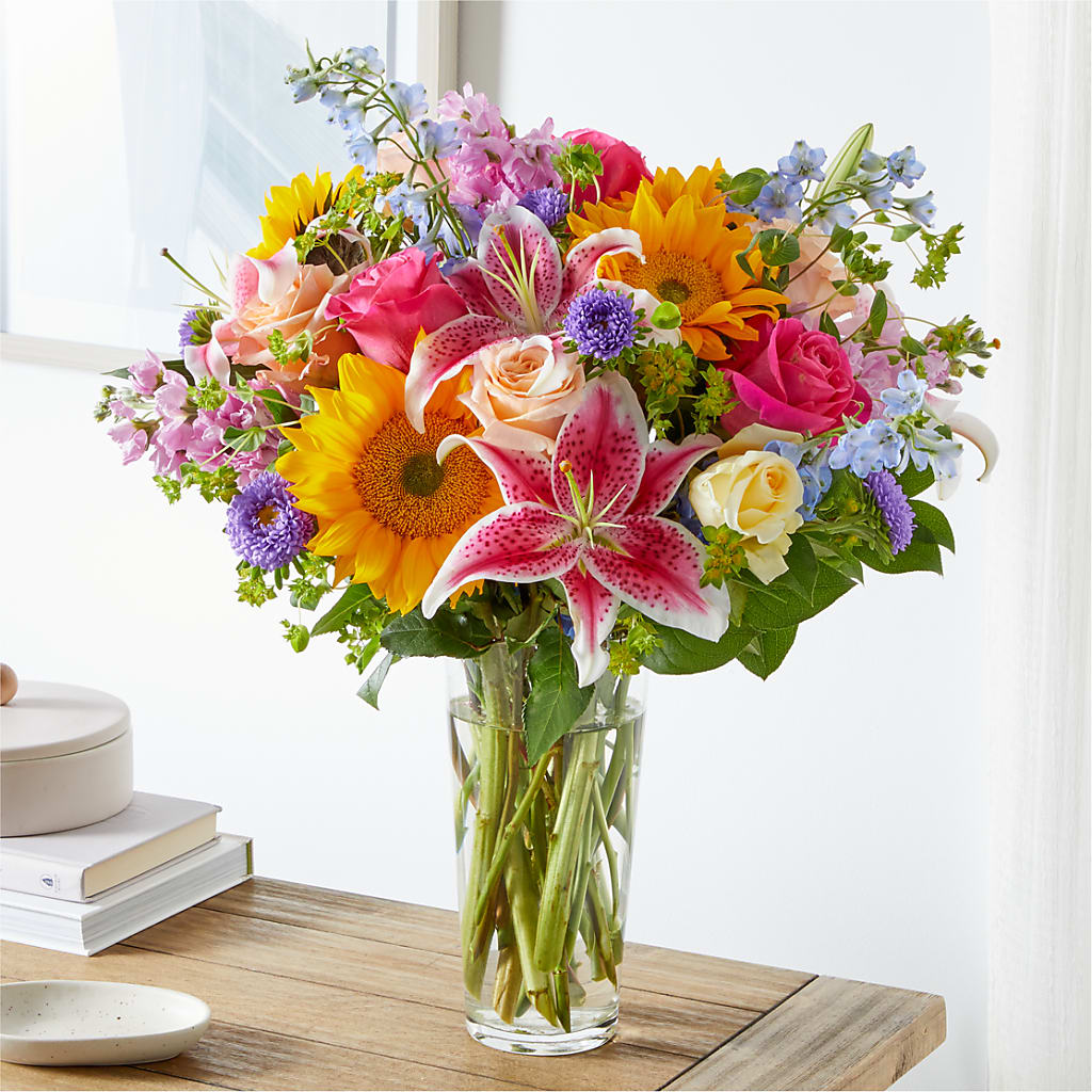 Dreamy Meadows Bouquet –  Velvet Leaf And Stem, Las Vegas NV