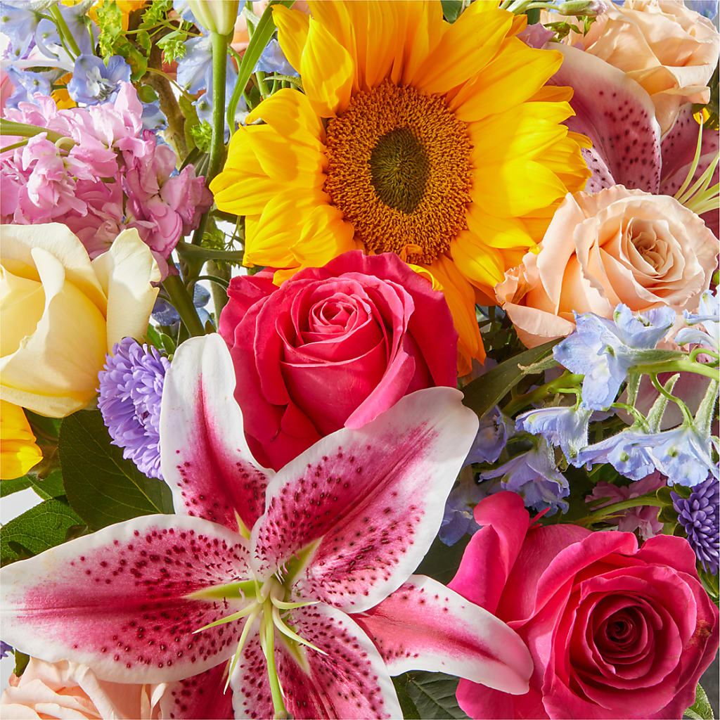 Dreamy Meadows Bouquet –  Velvet Leaf And Stem, Las Vegas NV