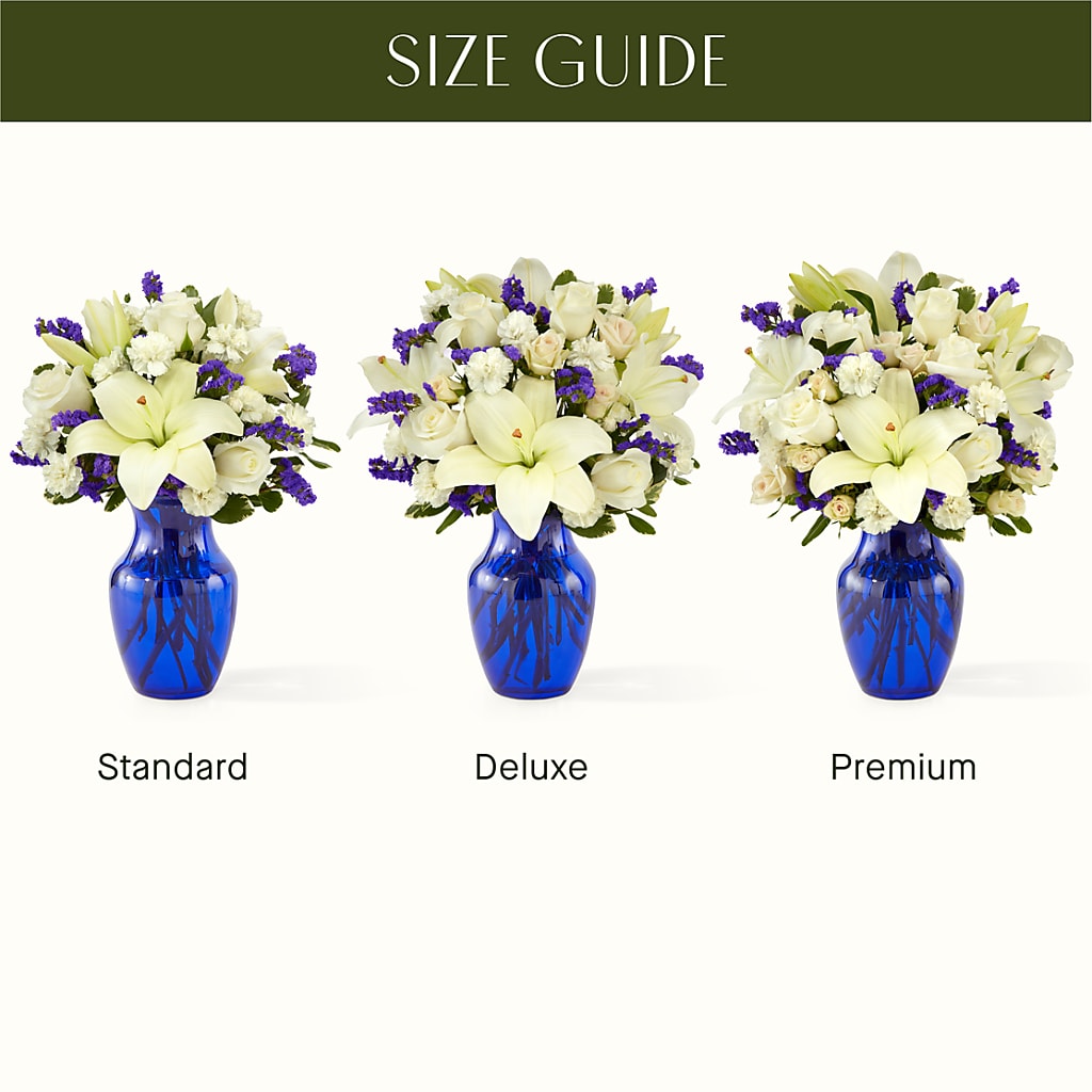 Sapphire Rush Bouquet –  Velvet Leaf And Stem, Las Vegas NV