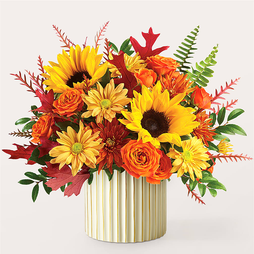 Fall Campfire Bouquet –  Velvet Leaf And Stem, Las Vegas NV
