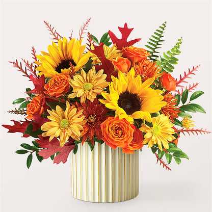 Fall Campfire Bouquet –  Velvet Leaf And Stem, Las Vegas NV