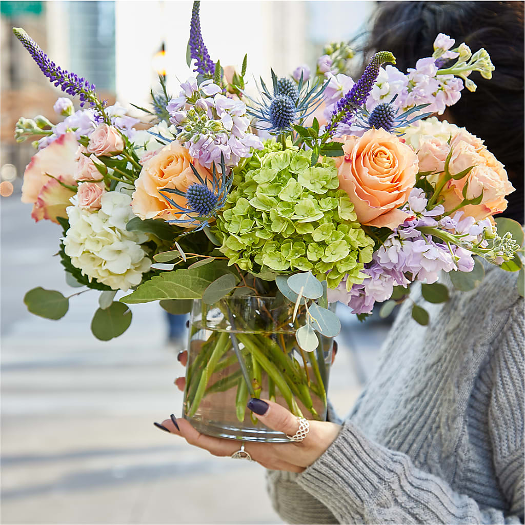 Porch Swing Bouquet –  Velvet Leaf And Stem, Las Vegas NV