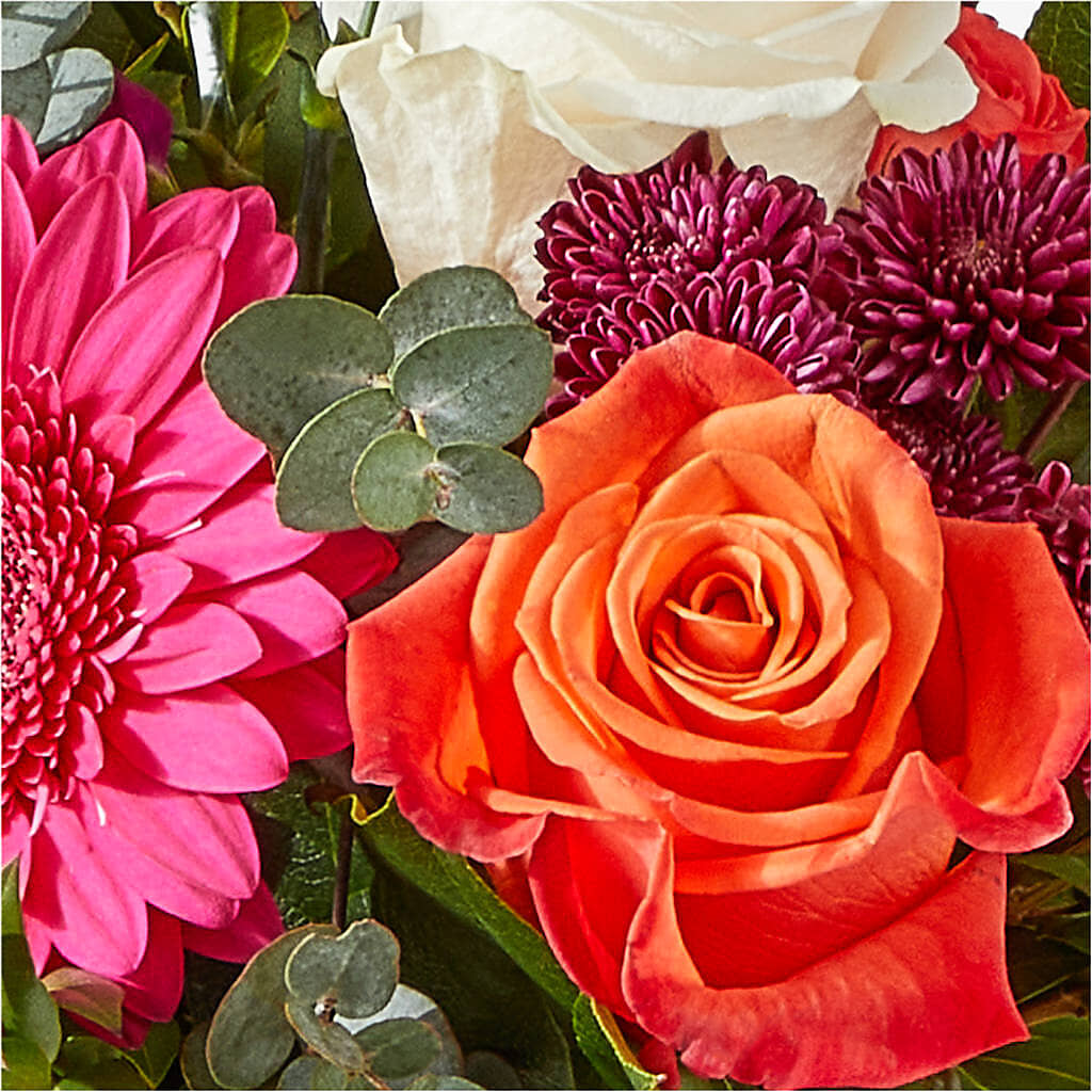 Smell the Roses Bouquet –  Velvet Leaf And Stem, Las Vegas NV