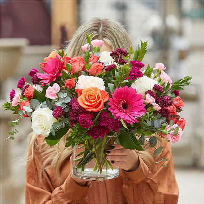 Smell the Roses Bouquet –  Velvet Leaf And Stem, Las Vegas NV