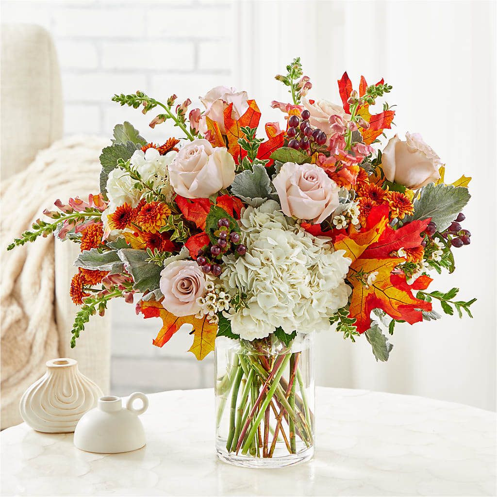 Autumnal Equinox Bouquet –  Velvet Leaf And Stem, Las Vegas NV