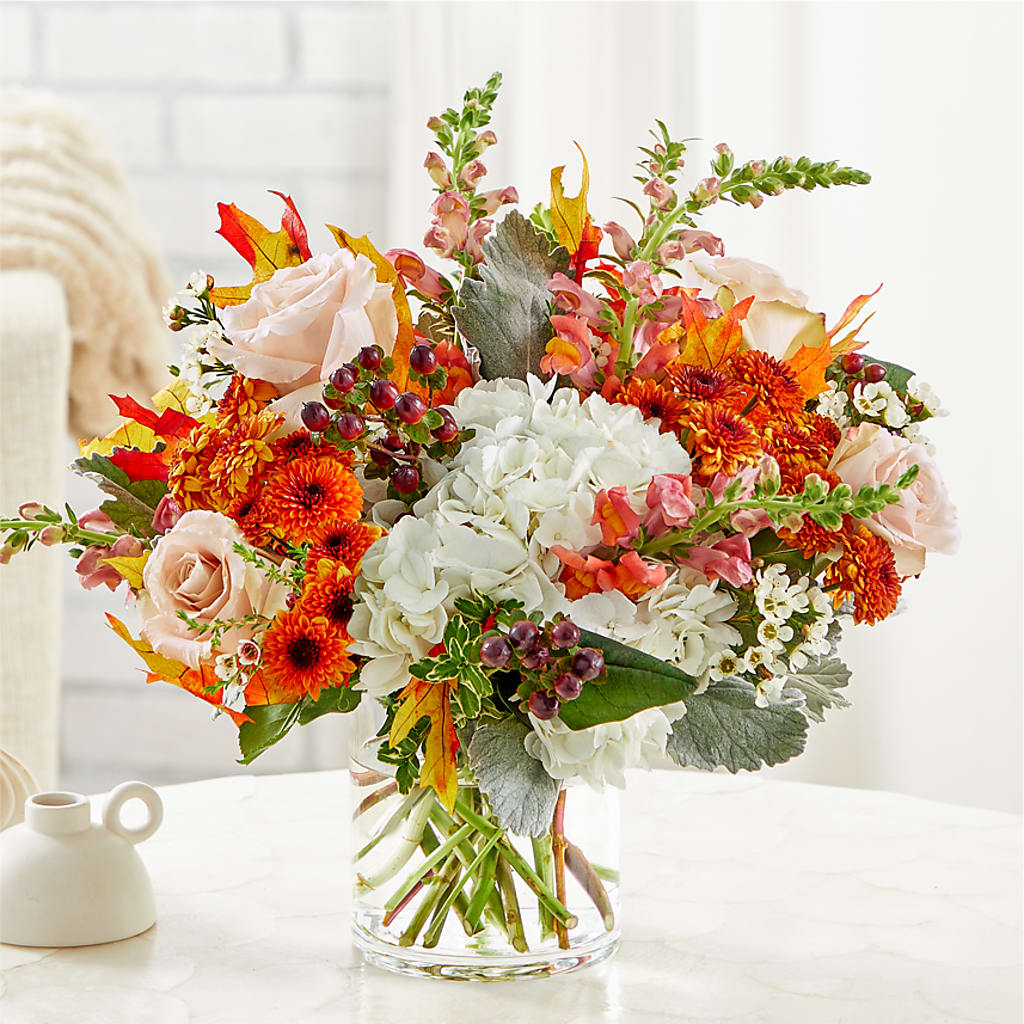 Autumnal Equinox Bouquet –  Velvet Leaf And Stem, Las Vegas NV