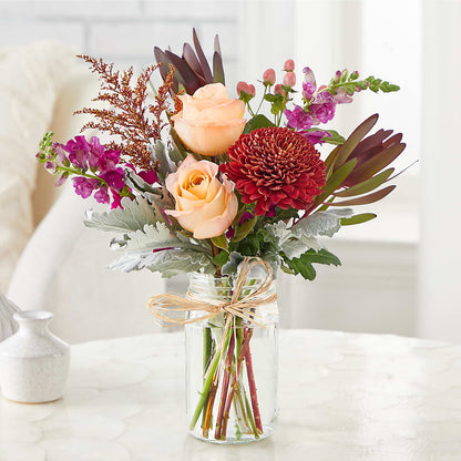 Moody Hues Bouquet –  Velvet Leaf And Stem, Las Vegas NV