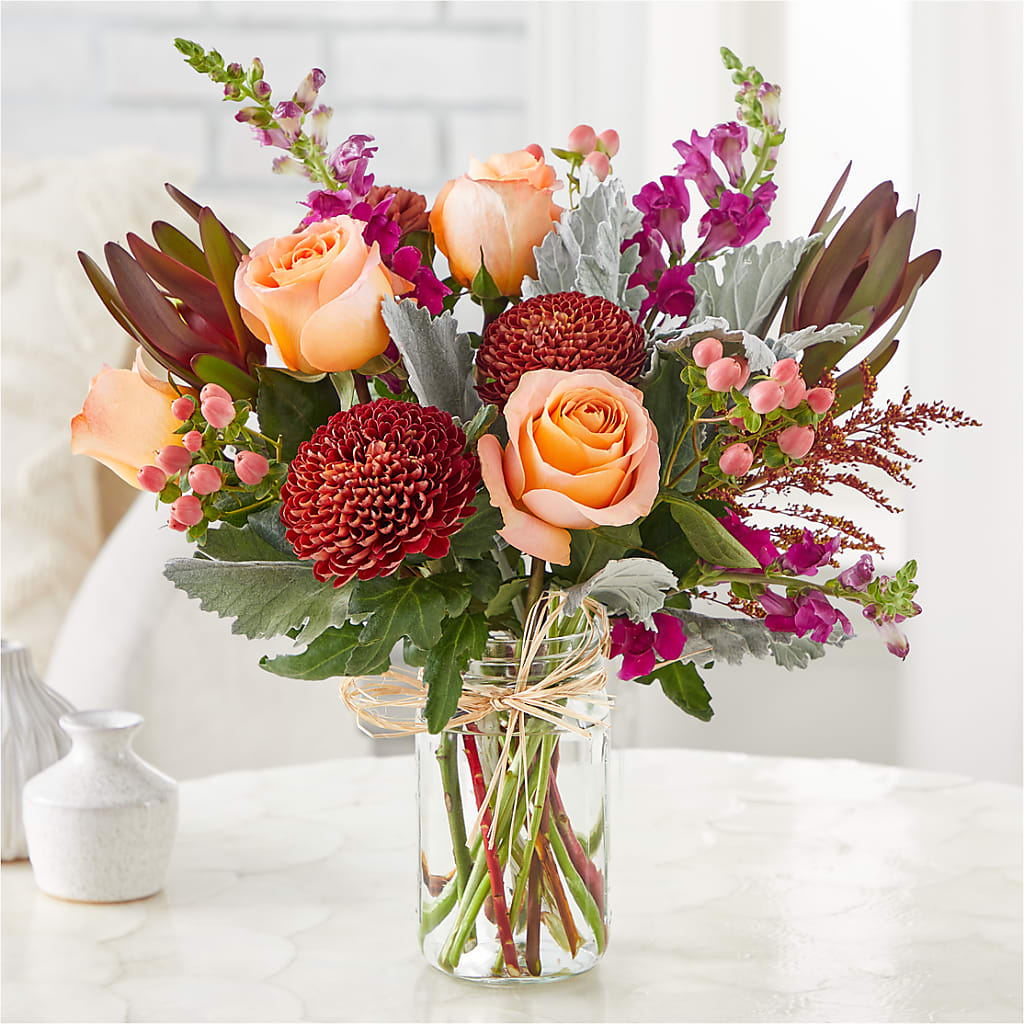 Moody Hues Bouquet –  Velvet Leaf And Stem, Las Vegas NV