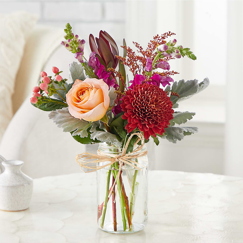 Moody Hues Bouquet –  Velvet Leaf And Stem, Las Vegas NV