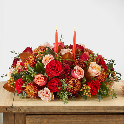 Gather Near Centerpiece –  Velvet Leaf And Stem, Las Vegas NV