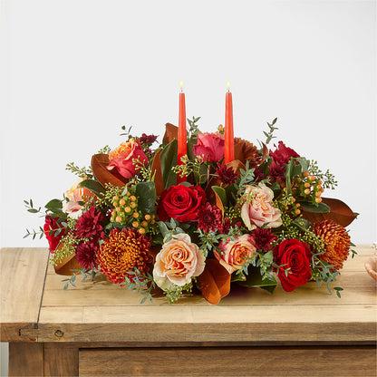 Gather Near Centerpiece –  Velvet Leaf And Stem, Las Vegas NV