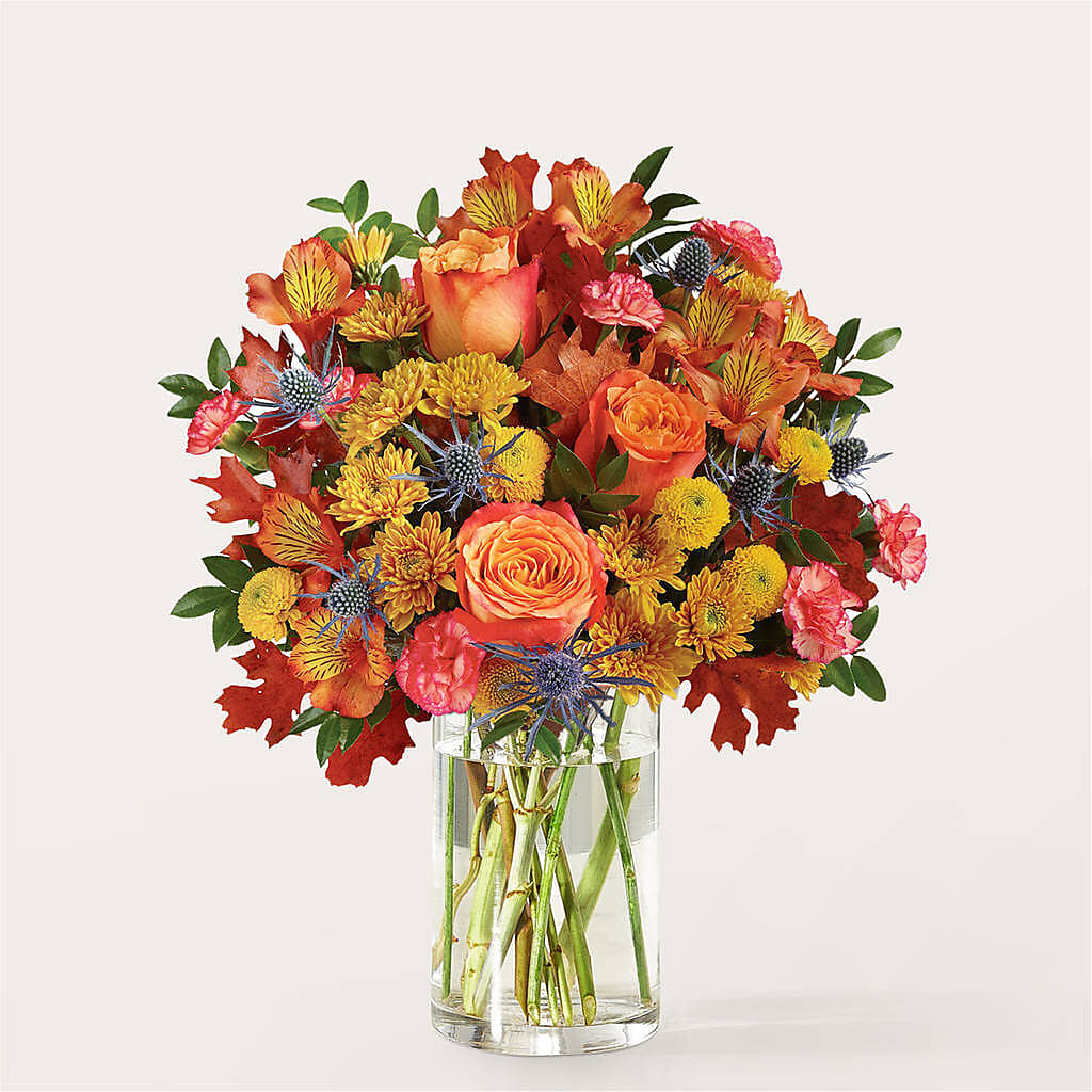 Winds of Autumn Bouquet –  Velvet Leaf And Stem, Las Vegas NV