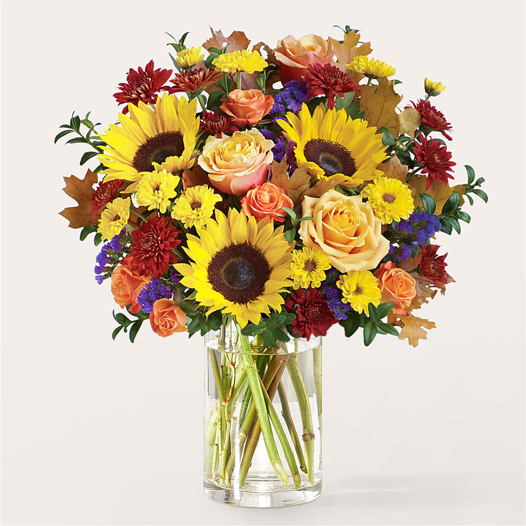 Harvest Moon Bouquet –  Velvet Leaf And Stem, Las Vegas NV