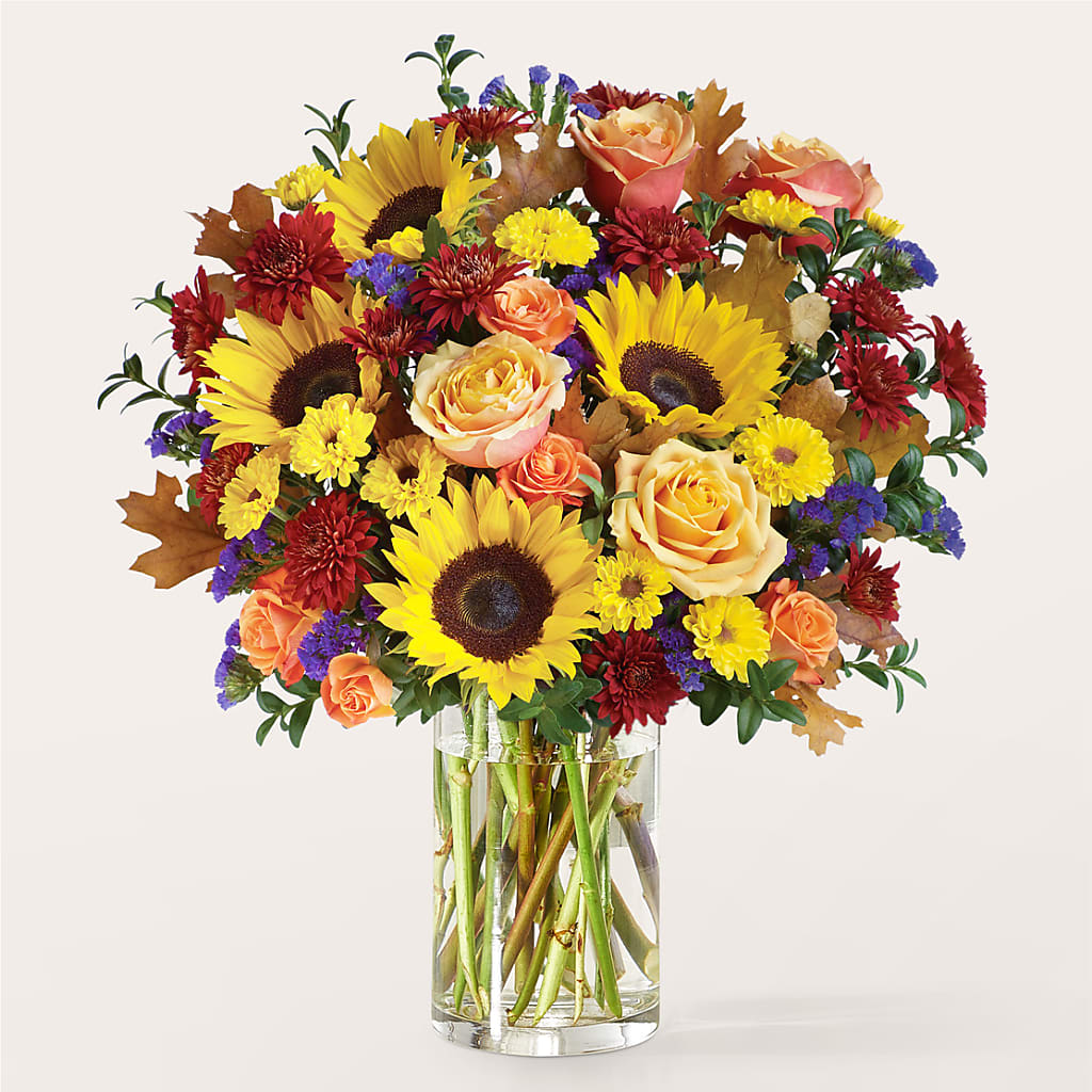 Harvest Moon Bouquet –  Velvet Leaf And Stem, Las Vegas NV