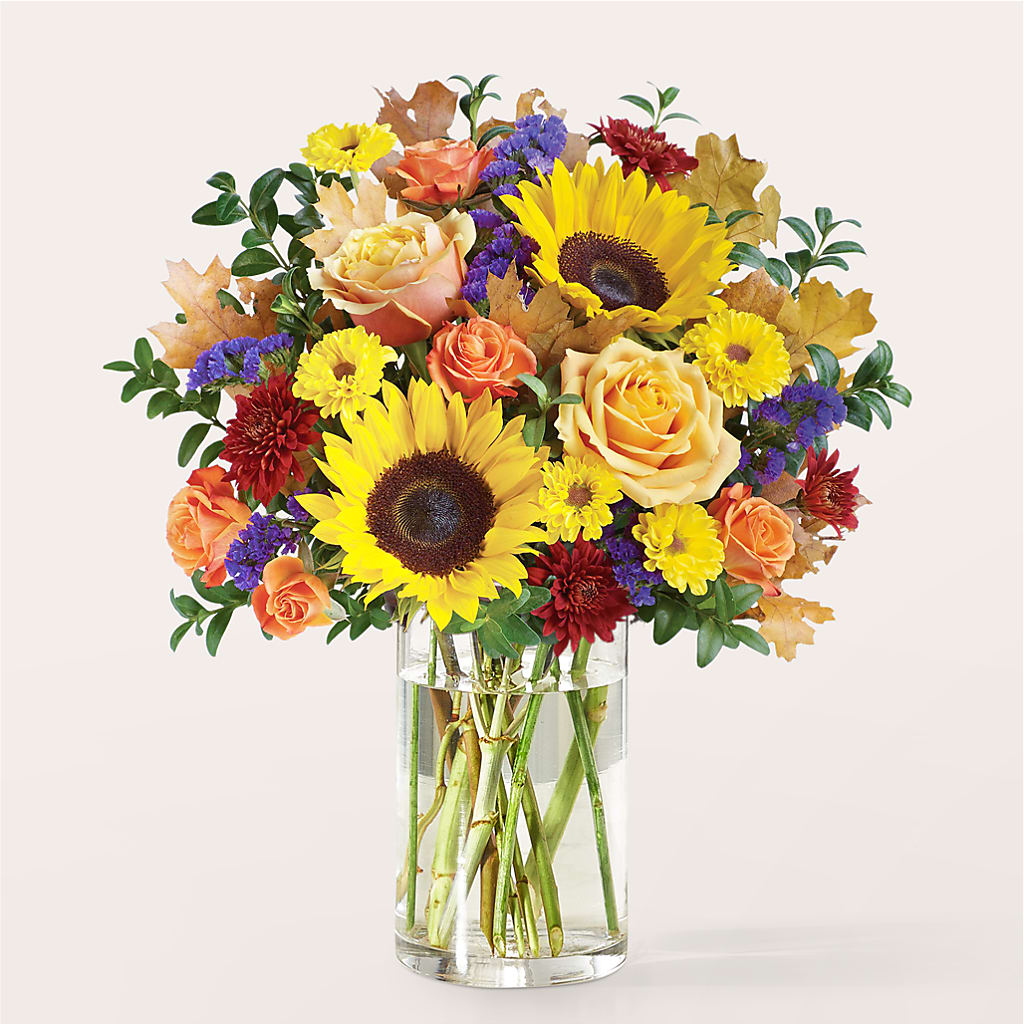 Harvest Moon Bouquet –  Velvet Leaf And Stem, Las Vegas NV