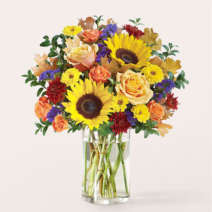 Harvest Moon Bouquet –  Velvet Leaf And Stem, Las Vegas NV