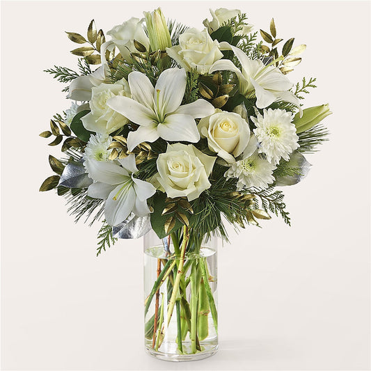 Wintry Mix Bouquet –  Velvet Leaf And Stem, Las Vegas NV