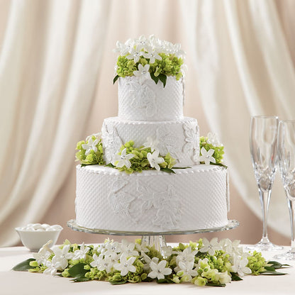 Bloom & Blossom Cake Decor –  Velvet Leaf And Stem, Las Vegas NV