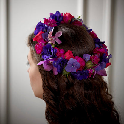 Butterfly Kisses Hair Decor –  Velvet Leaf And Stem, Las Vegas NV