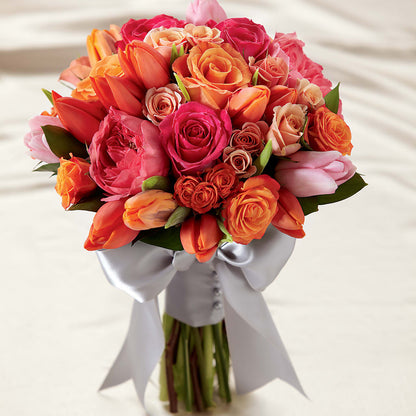 Sunset Dream Bouquet –  Velvet Leaf And Stem, Las Vegas NV